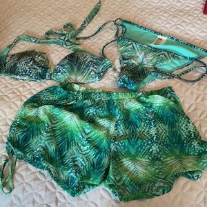 🔥🌟🌟Brand new no tags Beyoncé for H&M three-piece bathing suit